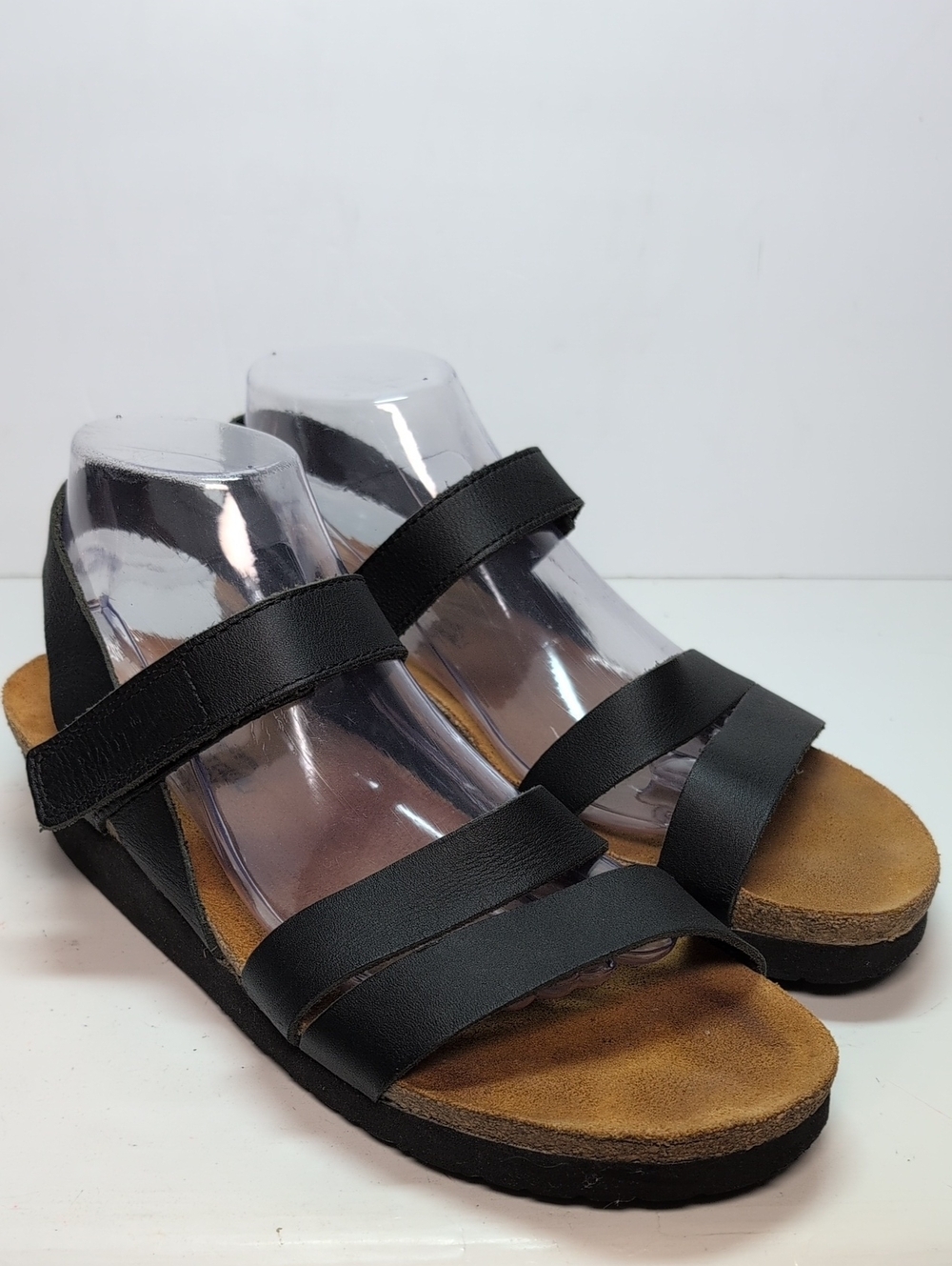 Naot Kayla Wedge black Sandals woman's size 11 EU 42